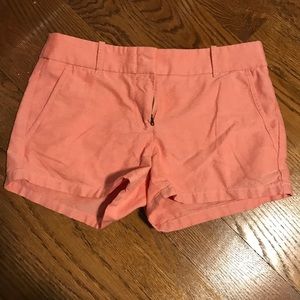 Jcrew chino shorts size 0